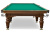 Бильярдный стол для русской пирамиды "Ильмень" (12 футов, сланец 25мм, борт ясень)