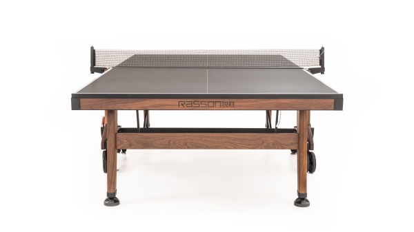 Теннисный стол складной для помещений "RASSON PREMIUM T03 Indoor" (натуральный орех) с сеткой